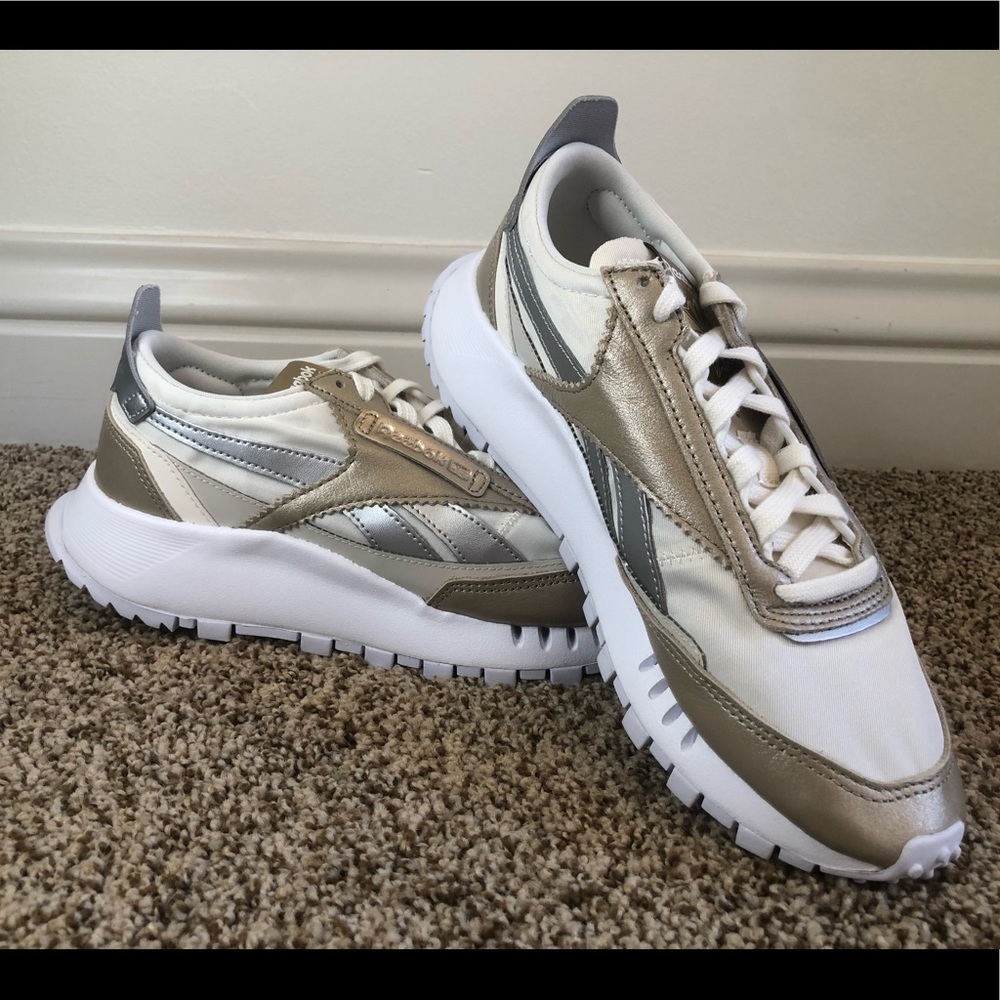 Reebok Classic Legacy CL Gold/Silver Run/Sneaker